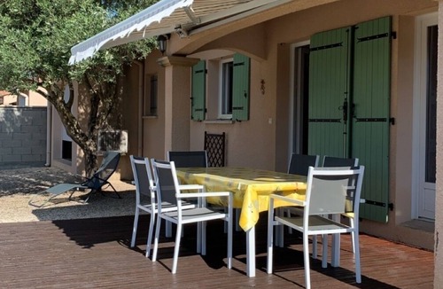 Vallon-Pont-d'Arc Villa | Air-conditioned villa with private swimming pool and pétanque court.