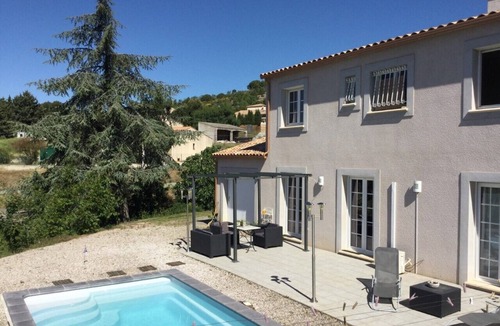 Caunes-Minervois House | Air-conditioned villa, private pool, 3 double bedrooms, 1 office + garden + garden shed