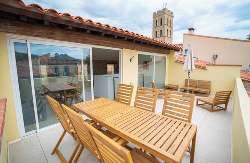 Argeles-sur-Mer Apartment | Air-conditioned duplex with rooftop terrace - Cœur d'Argelès-sur-Mer