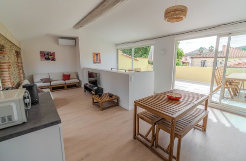 Argeles-sur-Mer Apartment | Air-conditioned duplex with rooftop terrace - Cœur d'Argelès-sur-Mer