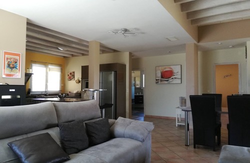 Saint-Hippolyte Villa | Air-conditioned villa with heated pool and jacuzzi