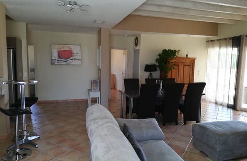 Saint-Hippolyte Villa | Air-conditioned villa with heated pool and jacuzzi