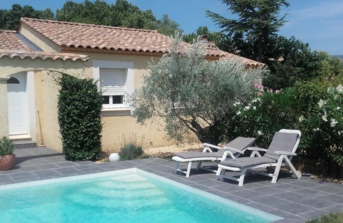 Euzet-les-Bains House | Air-conditioned house, private swimming pool, pétanque court