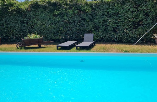 Euzet-les-Bains House | Air-conditioned house, private swimming pool, pétanque court