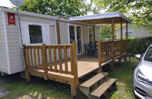 Gastes House | Air-conditioned mobile home with TV