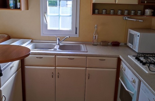 Herm House | Air-conditioned mobile home - Swimming pool - 2 terraces - 20 min Landes beaches