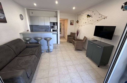 Le Grau-Du-Roi Apartment | Air-conditioned studio 30m² with pool 50m from the beach