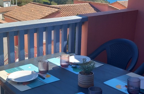 Cerbere Apartment | Air-conditioned T2 with magnificent sea view