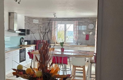 Vezenobres House | Air-conditioned villa with panoramic view and swimming pool.