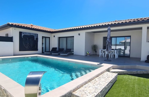 Aigremont Villa | Air-conditioned villa with pool Cévennes view