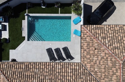 Aigremont Villa | Air-conditioned villa with pool Cévennes view