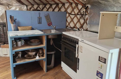 Lussas Other | Air-conditioned yurt, near a silkworm nursery amid 8 hectares of wild thyme