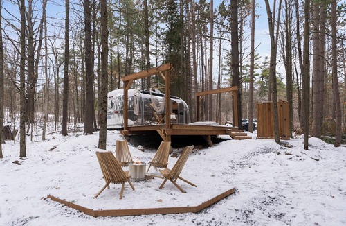 McNab/Braeside House | Airstream in Pines Luxe Deck + Firepit + Shower
