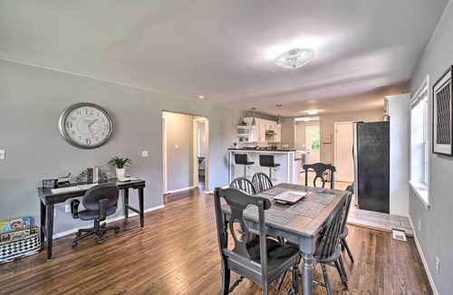 Tulsa House | Airy Central Getaway w/Porch & Private Yard!