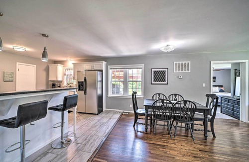Tulsa House | Airy Central Getaway w/Porch & Private Yard!