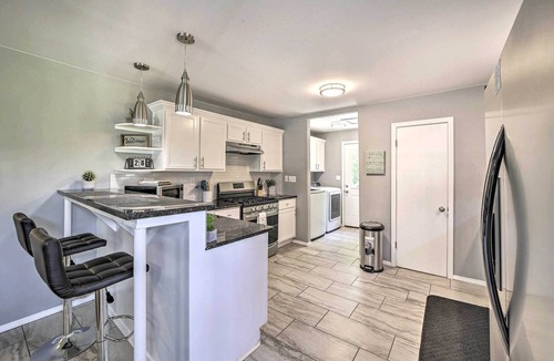 Tulsa House | Airy Central Getaway w/Porch & Private Yard!