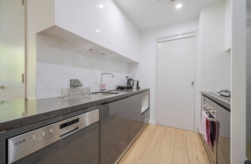 Waterloo Apartment | Airy Waterloo Apartment with Pool & Gym Access