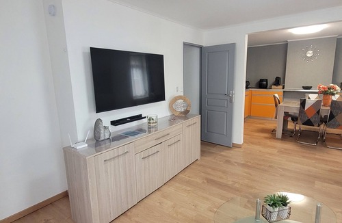 Calais Apartment | Aiscal - Appart Hotel 70m2 for 6 people - Arrival 24/24h digicode access