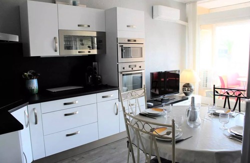 Saint-Cyprien Plage Apartment | Alberes Residence - Charming T2 air-conditioned near beach, shops and entertainment - 4ALB24