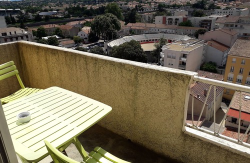 Centre Ville d'Ales Apartment | ales, view from above