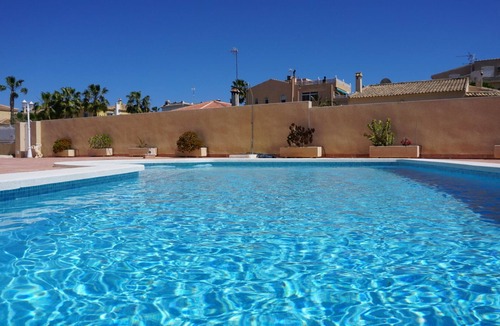 San Fulgencio Villa | Alicante Villa With Air-con and A Private Pool With Large Secure Tiled Sun Area