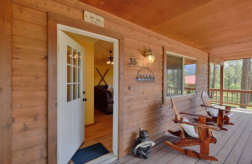 San Juan River Village House | All Decked Out: Wraparound Deck, Stunning Mountain Views, Near Downtown Pagosa & Wolf Creek Ski Area