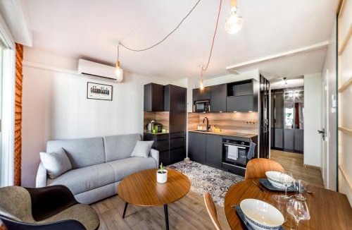 Villette Gare Apartment | All in Lyon | Studio chic & parking
