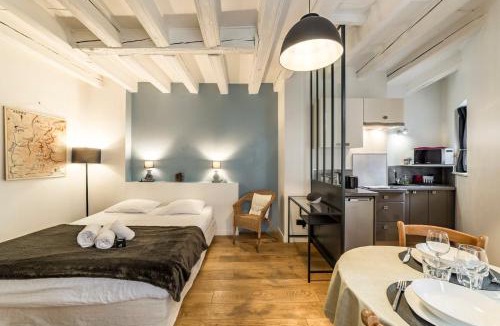 Old Lyon Apartment | All in Lyon | Studio Saint-Paul & parking
