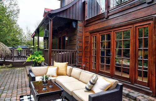 Collingwood Ski Chalet | All inclusive summer rental with a private backyard oasis