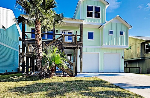 City-by-the Sea House | All-New Build & Furnishings: Canal-Front Stilted Home w/ Private Decks
