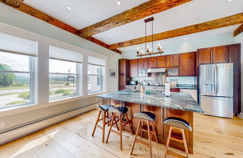 Waterbury Center Apartment | All-season escape in a vintage farmhouse with updated interior & on-site hot tub