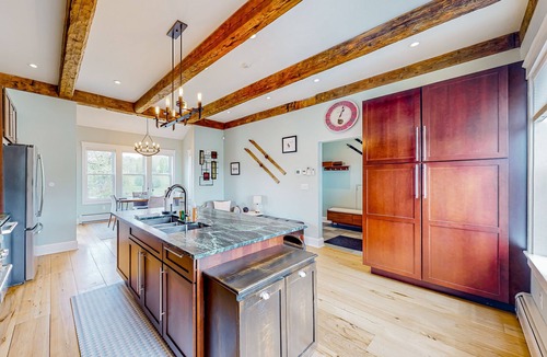 Waterbury Center Apartment | All-season escape in a vintage farmhouse with updated interior & on-site hot tub