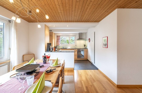 Engadin Scoul Apartment | Allegra und Herzlich Willkommen in der Hellen 3