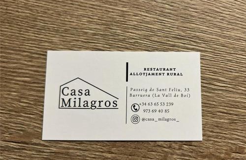 Barruera Apartment | Allotjament rural Casa Milagros