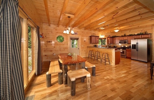 Gatlinburg Cabin | Almost Heaven: Views, Theater, Hot Tub, Sauna