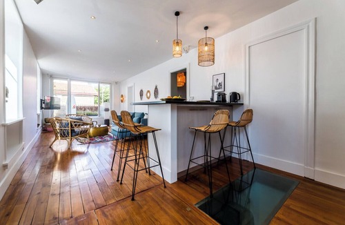 Biarritz Apartment | ALOE KEYWEEK Architect Apartment with terrace and garage Biarritz
