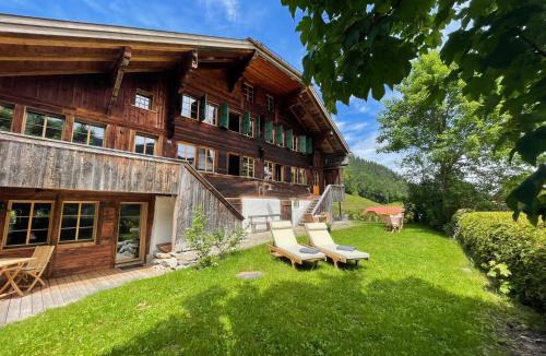 Gsteig Bed & Breakfast | Alpen Charme - Chalet d'Hôtes et SPA