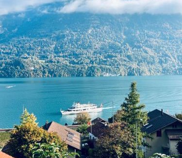 Niederried bei Interlaken Apartment | Alpine Apartment - direct Lake & Mountain View