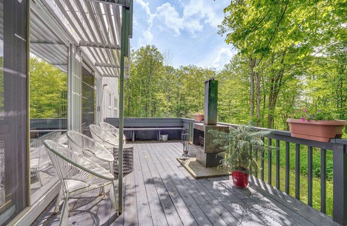 Delevan Cabin | 'Alpine House' Modern Delevan Cabin on 2 Acres