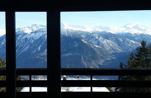 Randogne Apartment | Alpine Panorama 1 bedroom appartment
