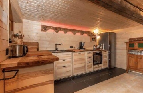 Rossiniere Ski Chalet | Alps Chalet for Big Group with Sauna & Yoga Terrace