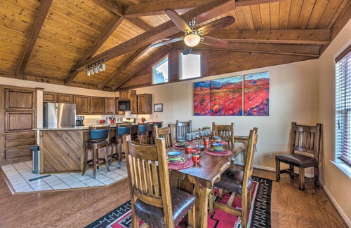 Alto Cabin | Alto Cabin w/Stunning Views, Hot Tub + Sauna!