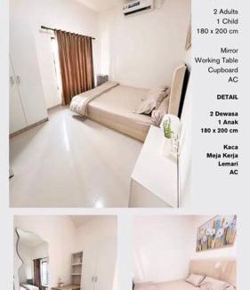 Kedungmanggu Villa | Alura Villa Sentul Bogor 2BR 1 Sofa Bed