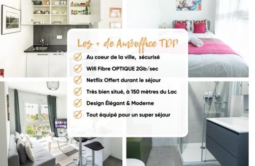 La Tour-de-Peilz Apartment | AM3Office apartment with contactless check-in near lake