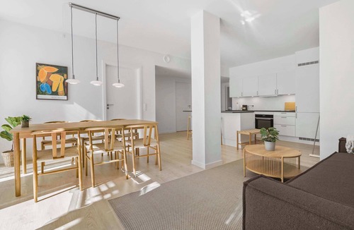 Midtbyen Apartment | Amazing 2BR w Balcony in the Heart of Aarhus City