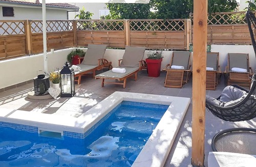 Krizna luka Apartment | Amazing apartment in Hvar with house sea view