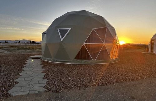 Willcox Cabin | Amazing Dome with the Greatest Desert Views Ever in Willcox, Arizona