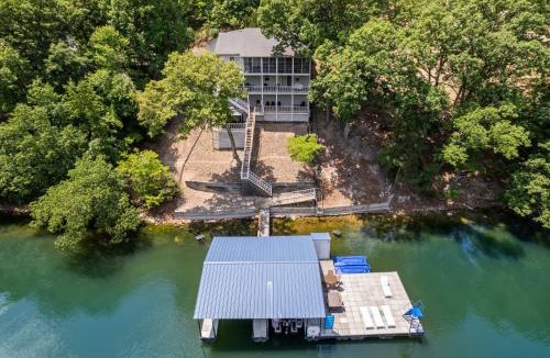 Lake Ozark House | Amazing Game Room with Dock Tram to Huge Dock - Great For Families