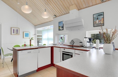 Oster Somarken House | Amazing home in Aakirkeby with sauna