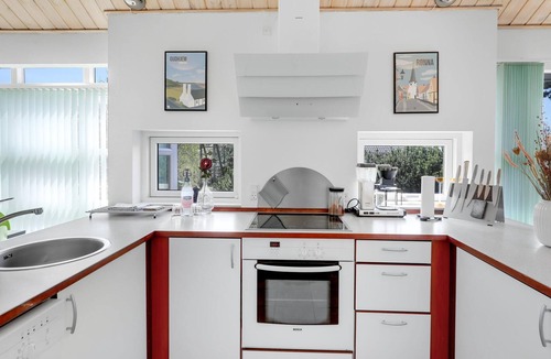 Oster Somarken House | Amazing home in Aakirkeby with sauna
